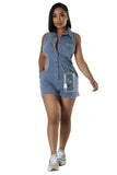 Women’s Denim Romper
