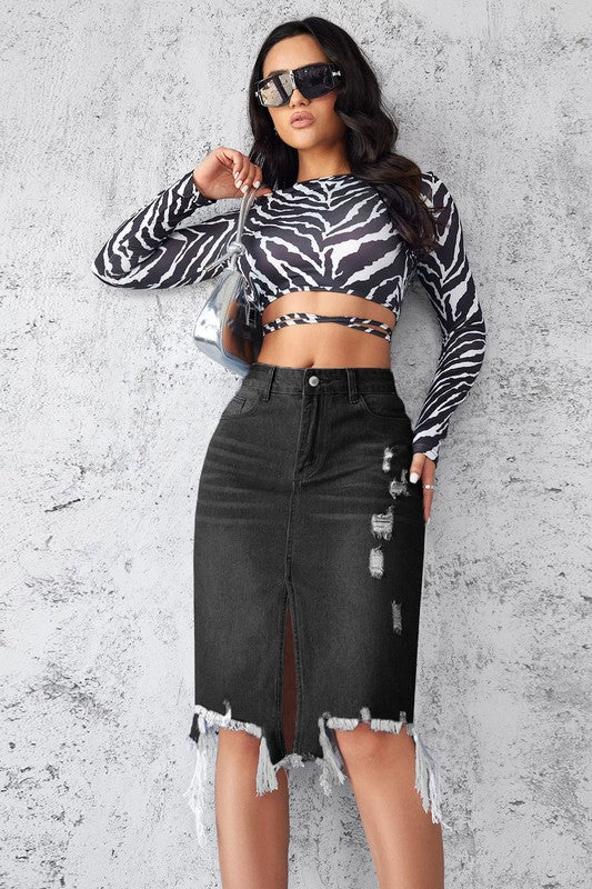Women’s Denim Skirt