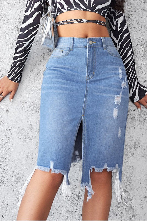 Women’s Denim Skirt