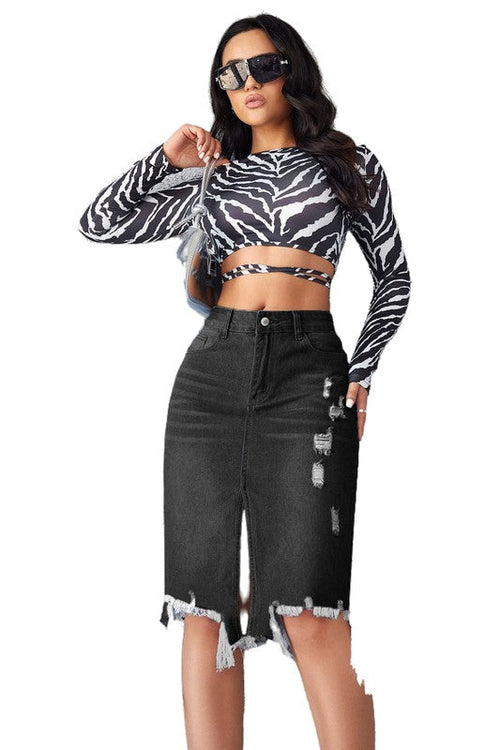 Women’s Denim Skirt