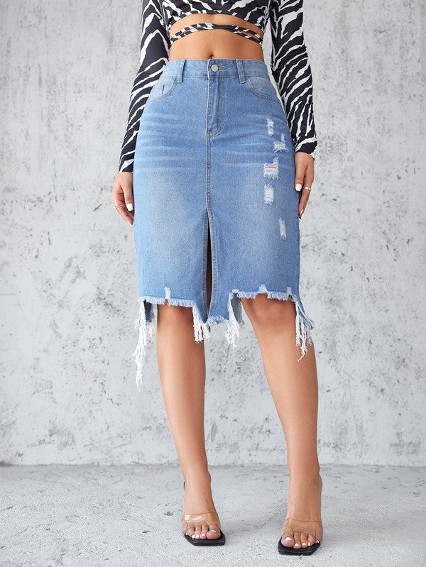 Women’s Denim Skirt