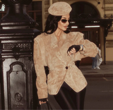 Suede Oversized Long Jacket