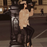 Suede Oversized Long Jacket
