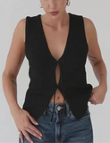Tie Front Tank Top