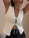 Tie Front Tank Top