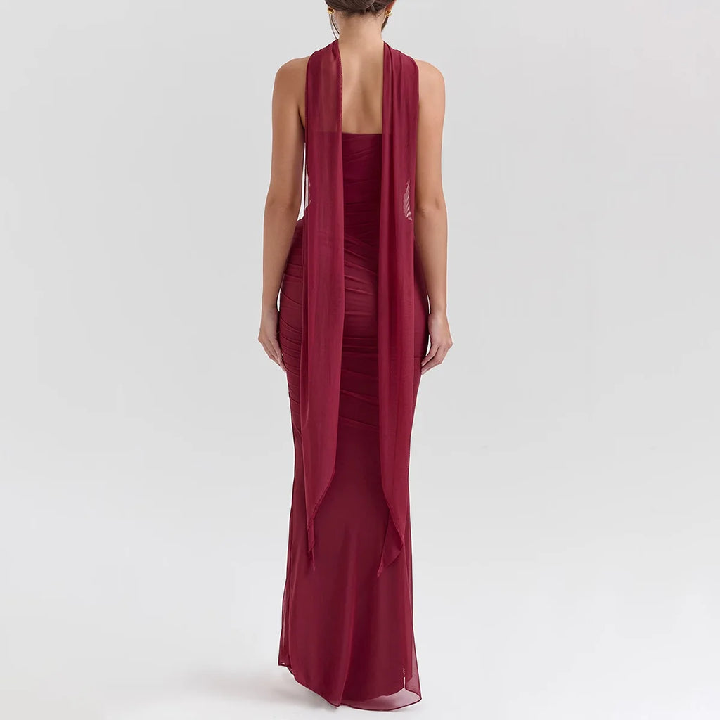 The Midnight Reverie Two Piece Gown