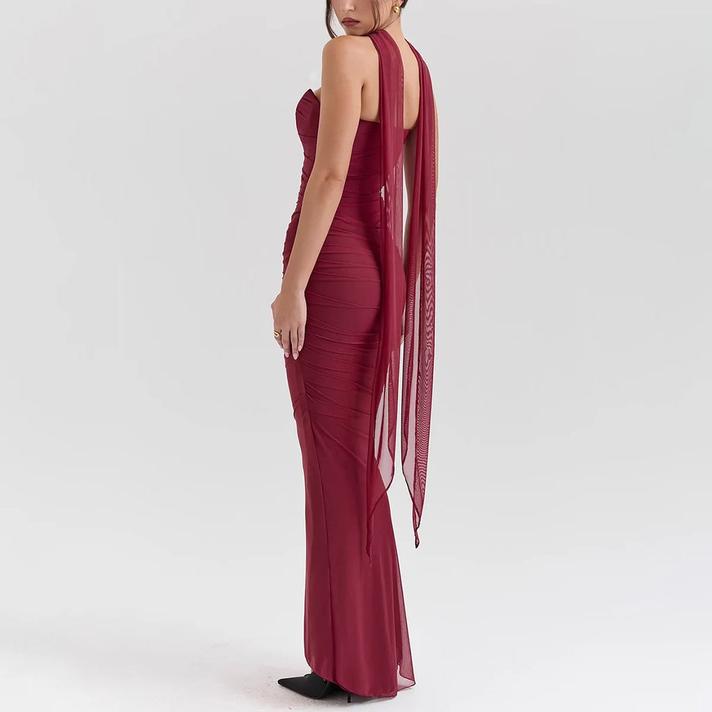 The Midnight Reverie Two Piece Gown