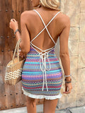 Boho Backless Strap Dress