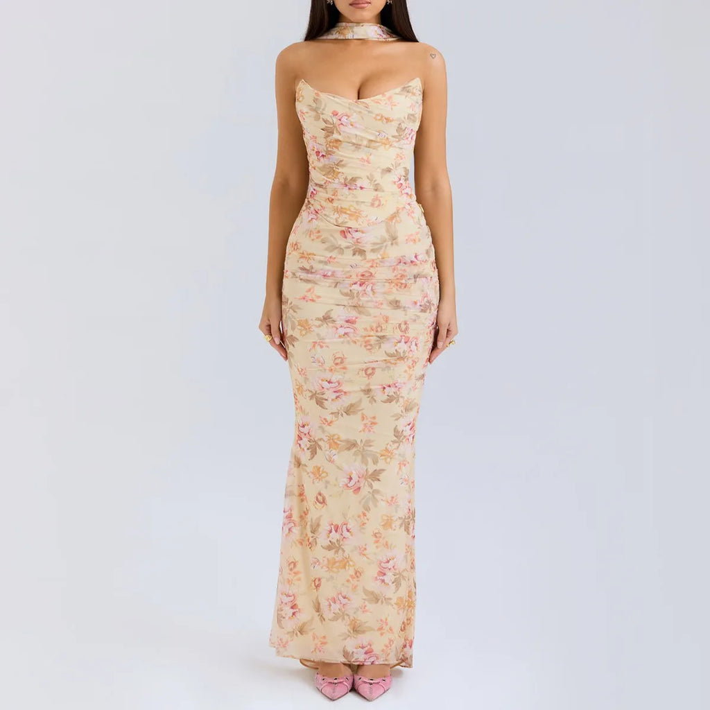 The Midnight Reverie Two Piece Gown