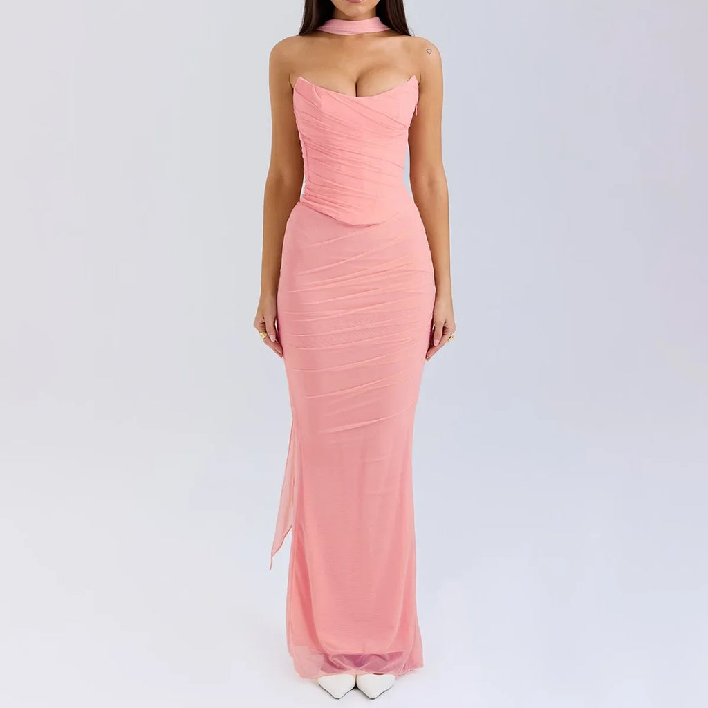 The Midnight Reverie Two Piece Gown