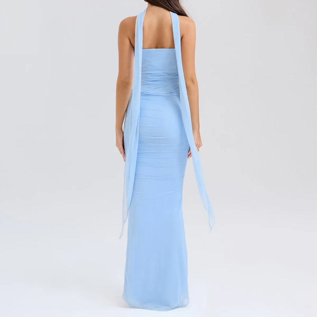 The Midnight Reverie Two Piece Gown