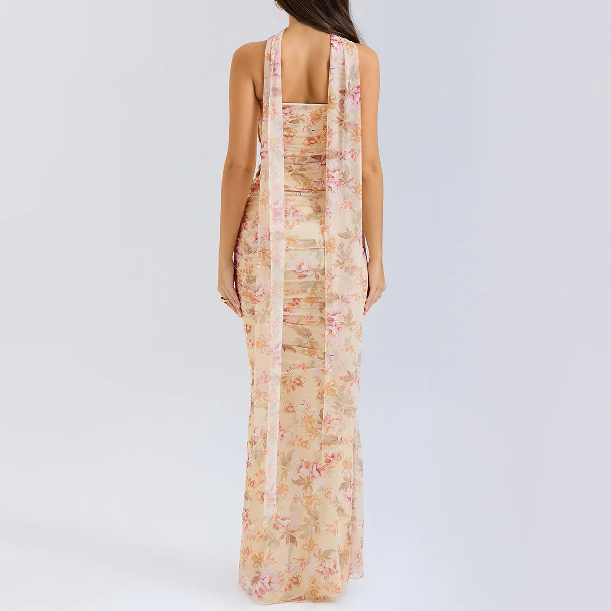 The Midnight Reverie Two Piece Gown